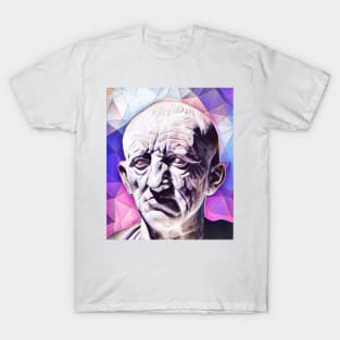 Cato the Elder Pink Portrait | Cato the Elder Artwork 8 T-Shirt